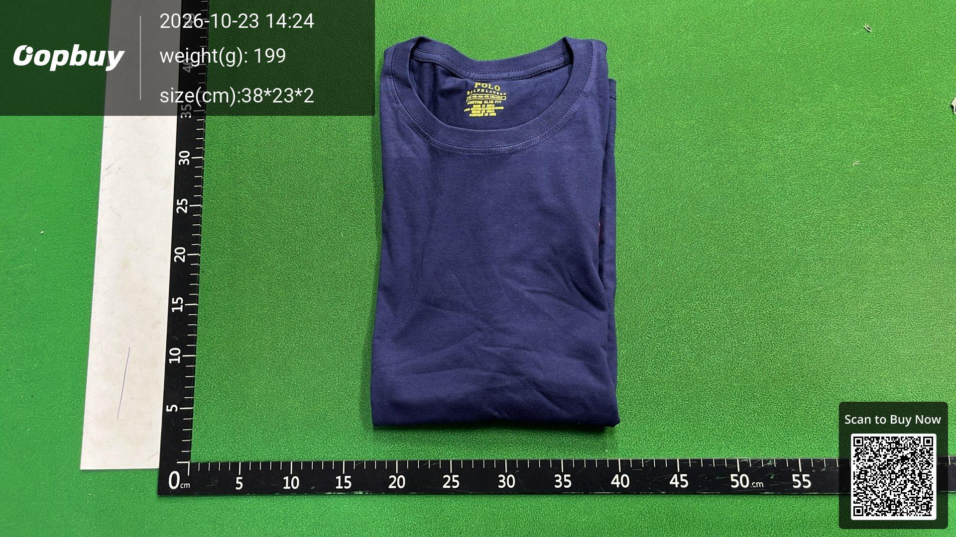 Foto QC 8 de Polo Ralph Lauren T-shirt Embroidered Pony Blue