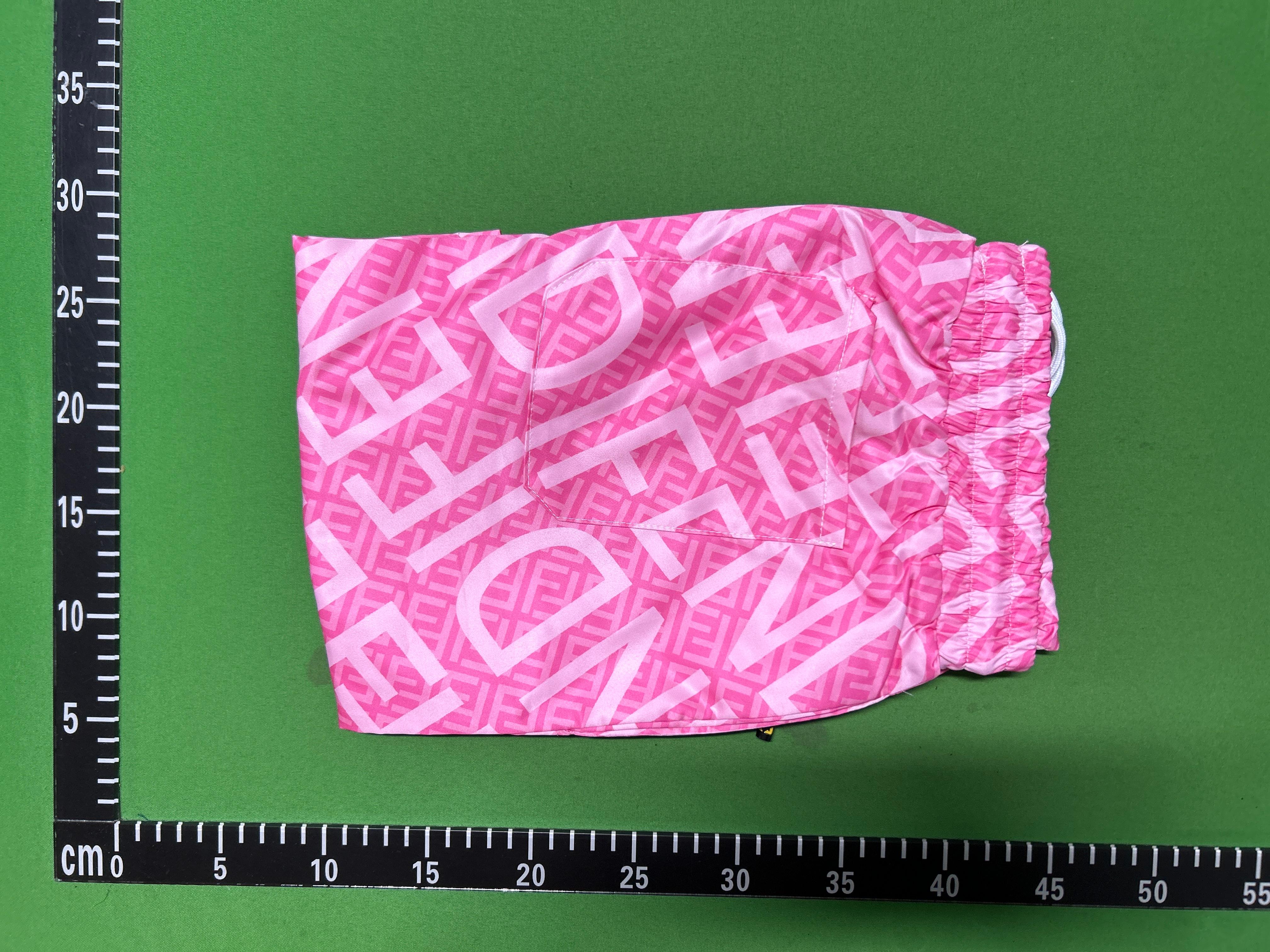 Foto QC 1 de BOSS FD Shorts Geometric Print White Black
