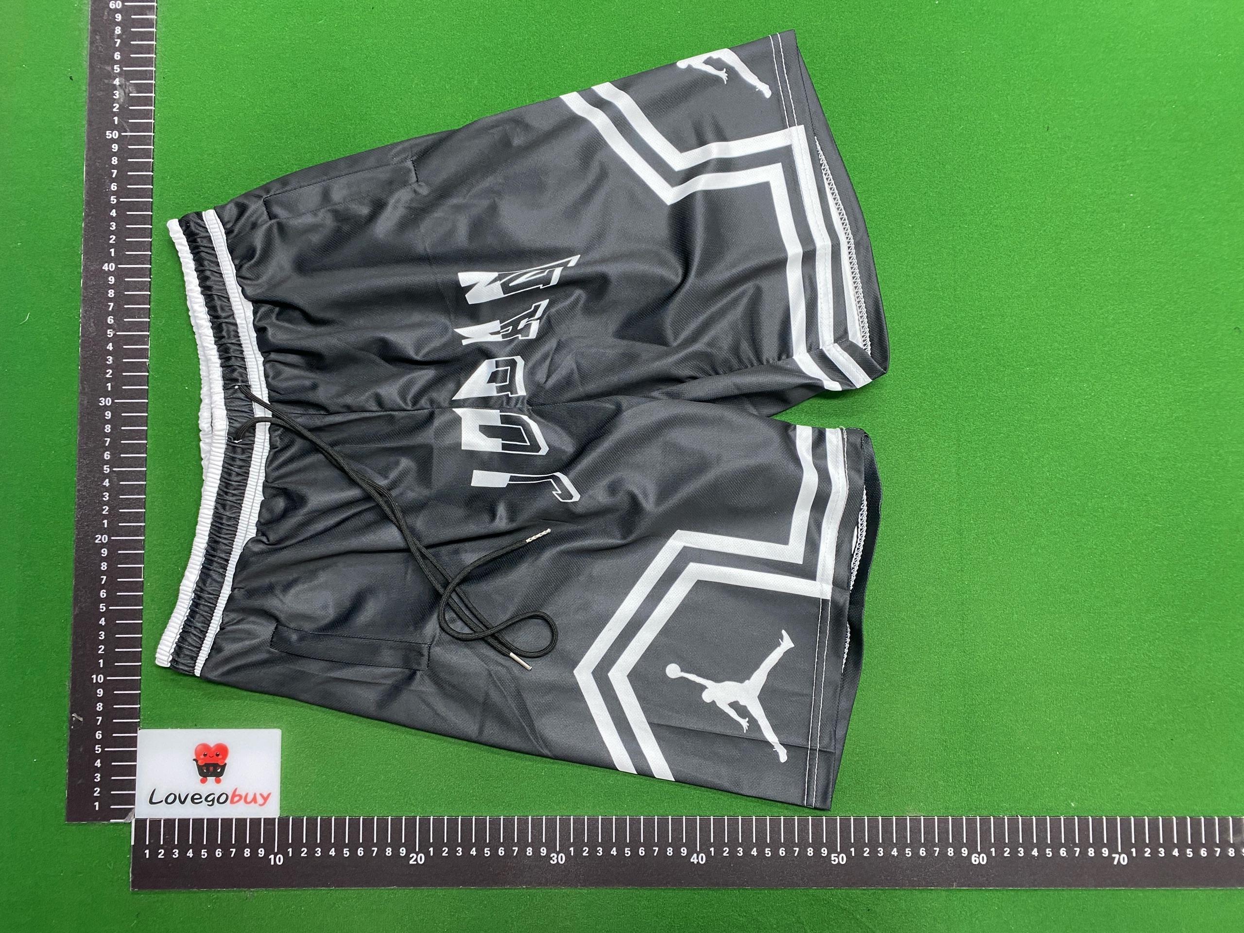 Foto QC 7 de Jordan Sport Basketball Shorts Dri-FIT Printed Diamond Industrial Blue