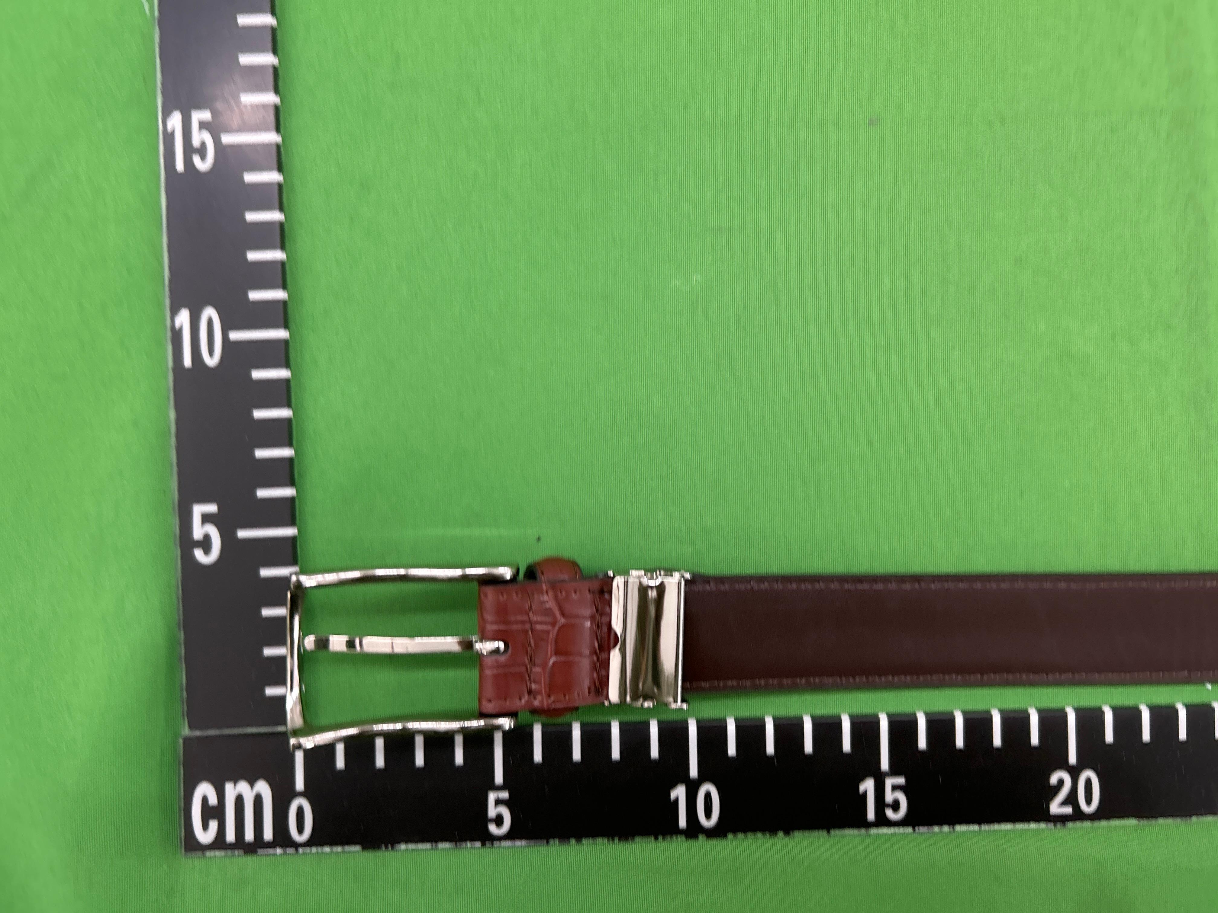Foto QC 2 de Kingbolton Belt Crocodile Brown