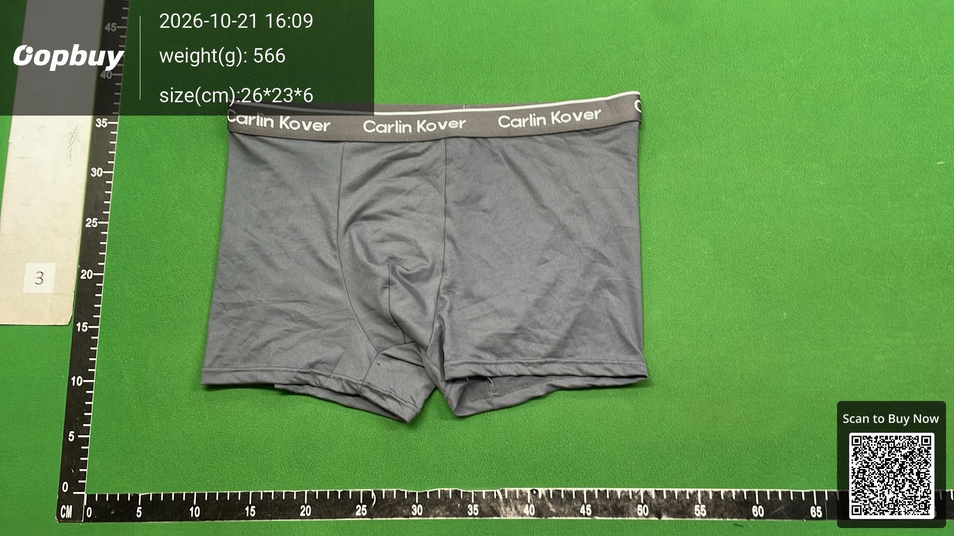 Foto QC 2 de Carlin Kover Underwear Boxer White