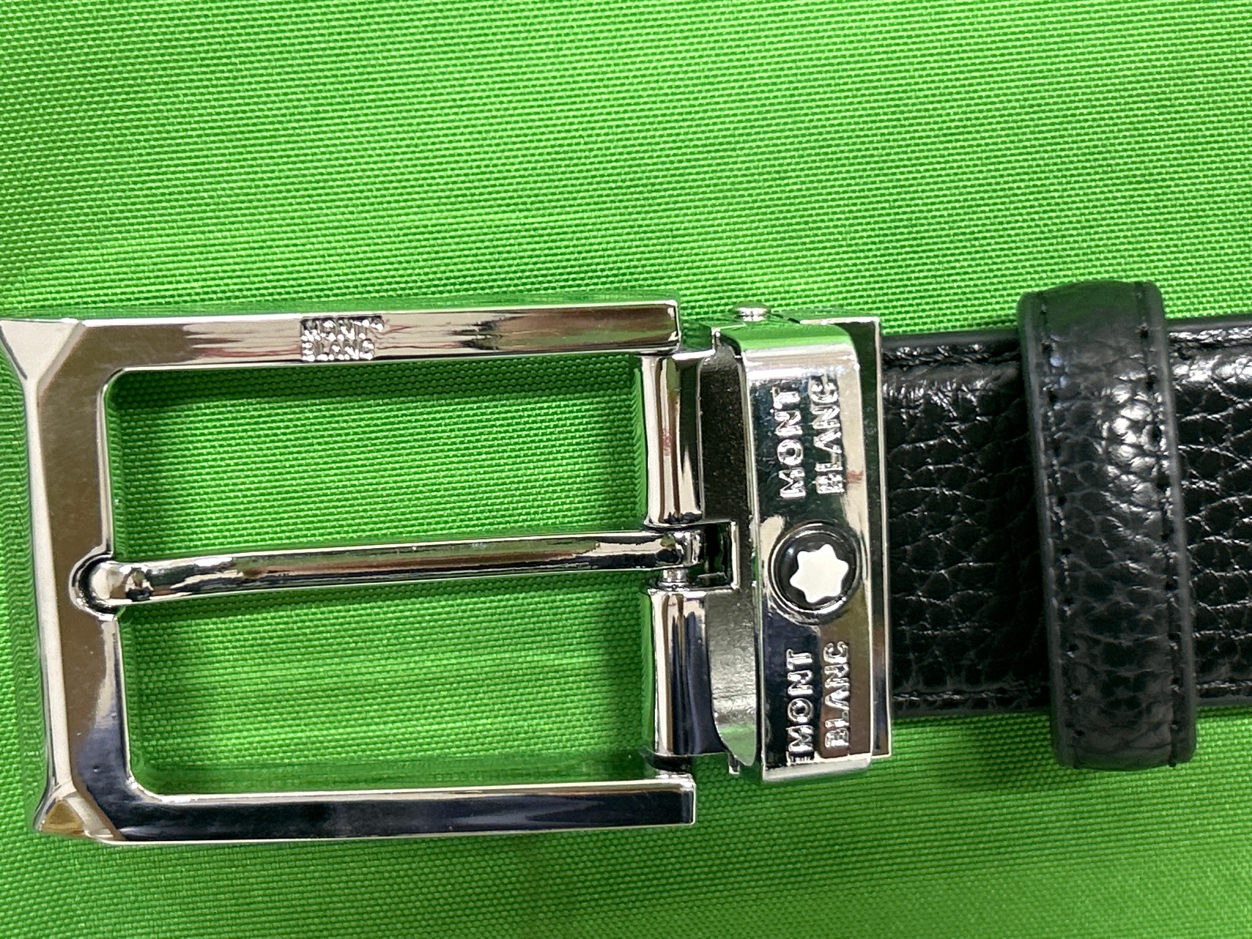 Foto QC 5 de Montblanc Pin Buckle Belt Black