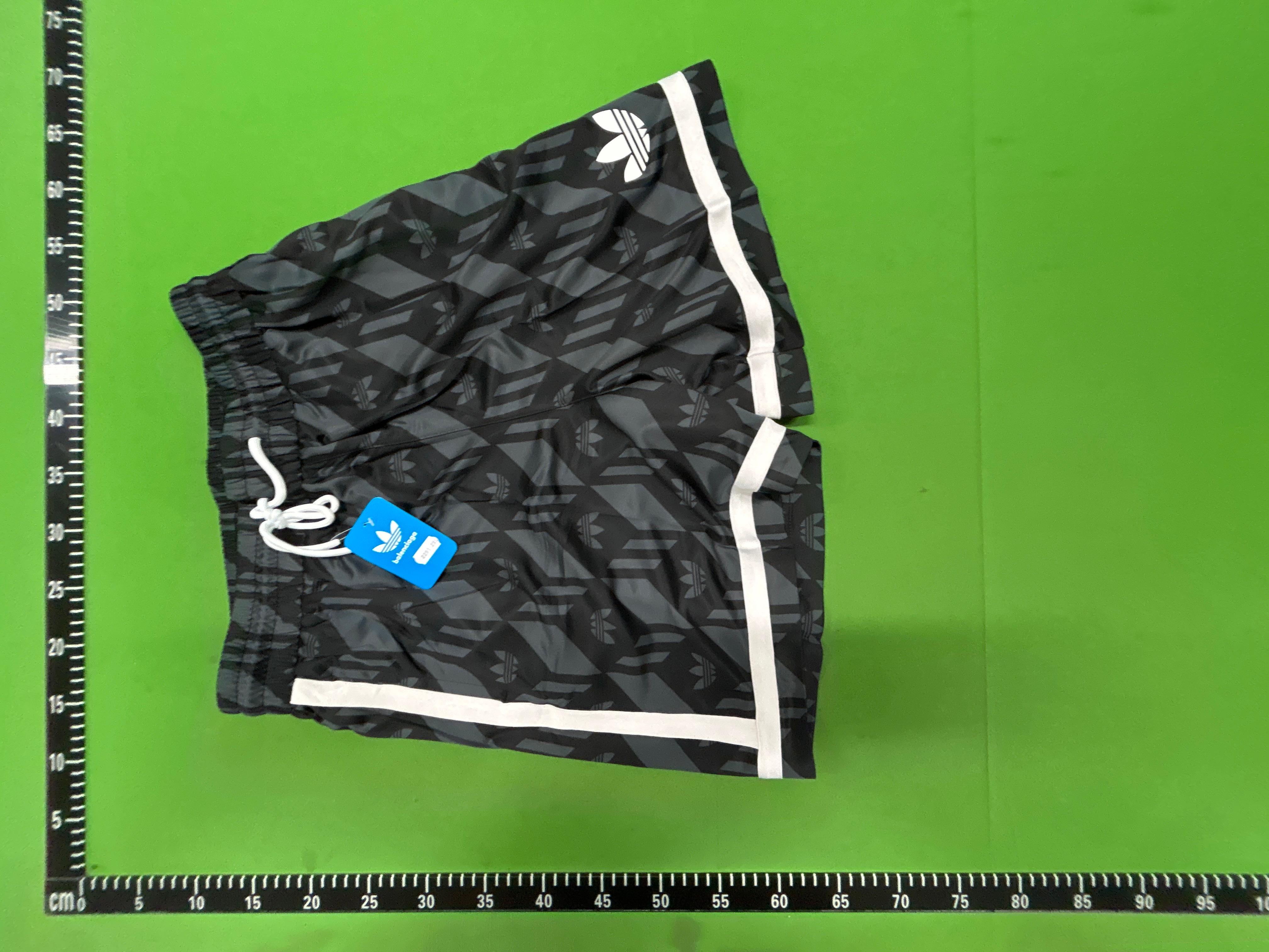 Foto QC 4 de Unbranded Basketball Shorts Mesh Striped Black