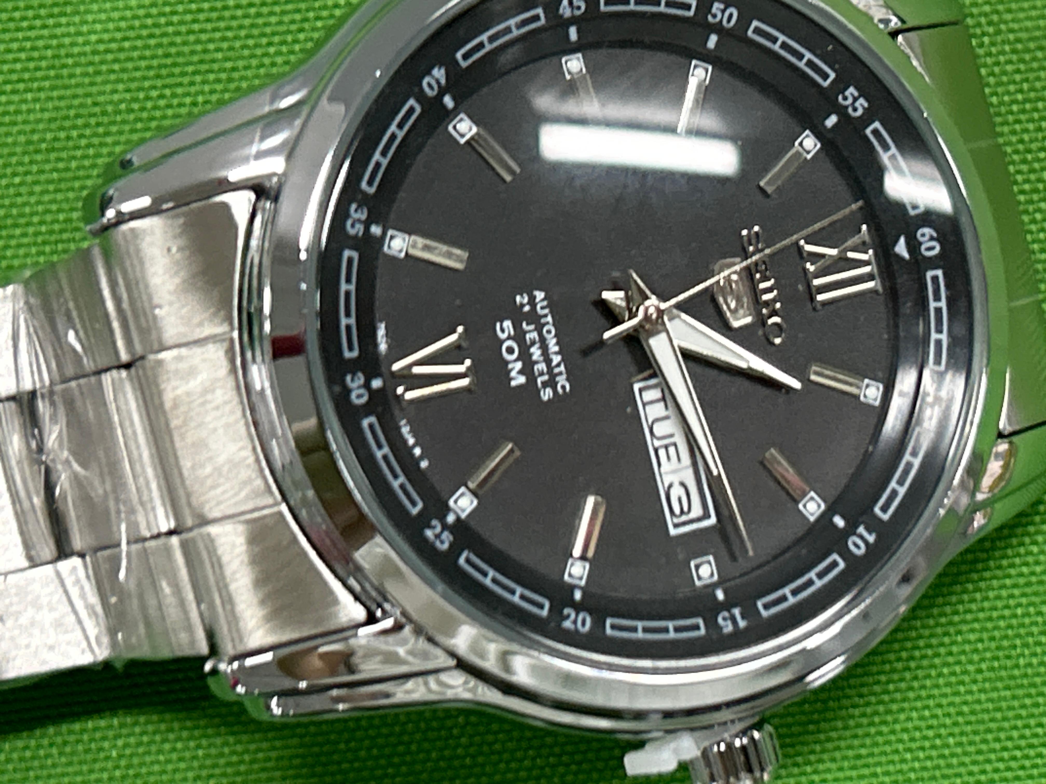 Foto QC 6 de Unbranded Automatic 21 Jewels 50M Blue Dial Watch