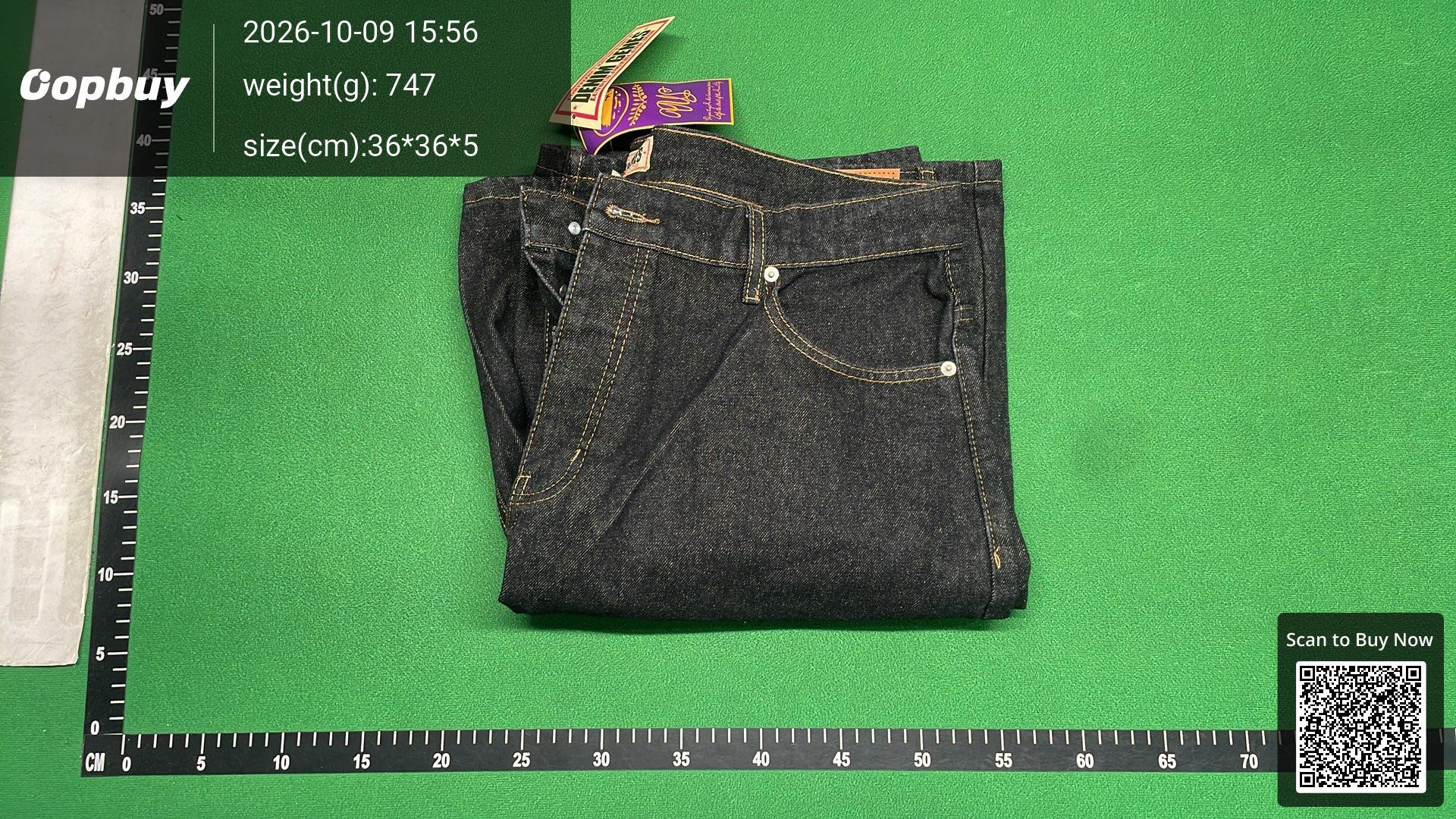 Foto QC 7 de Corteiz Alcatraz Denim Shorts Loose Logo Blue