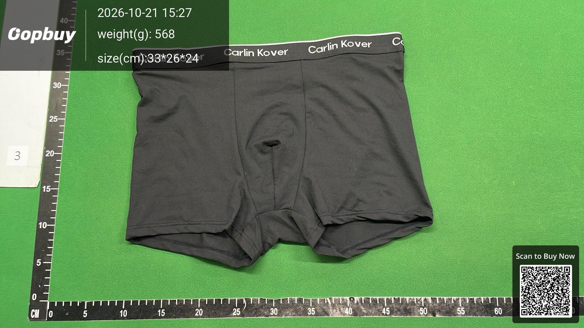 Foto QC 6 de Carlin Kover Underwear Boxer White