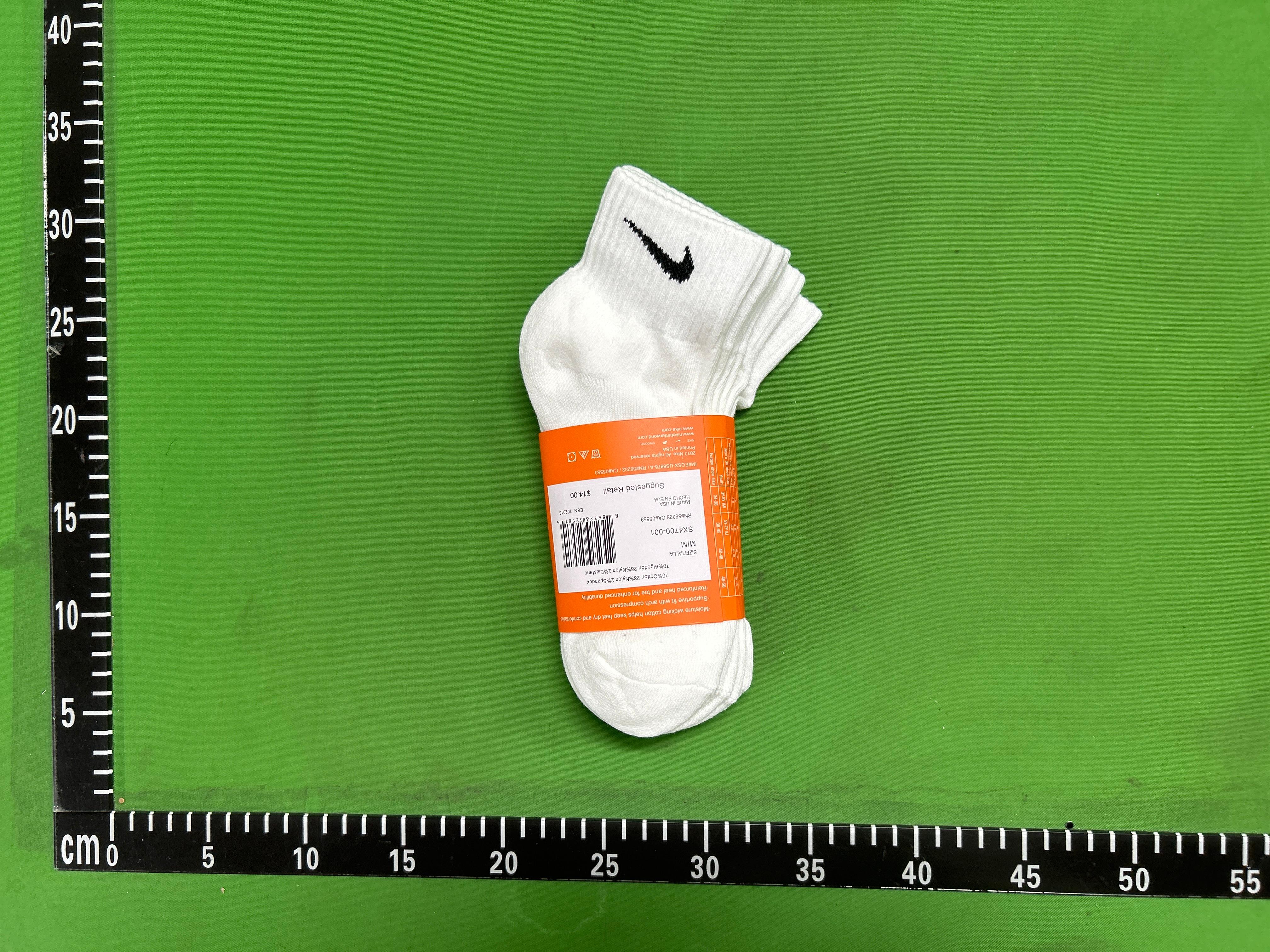 Foto QC 7 de Nike Everyday Ankle Socks Dri-FIT White