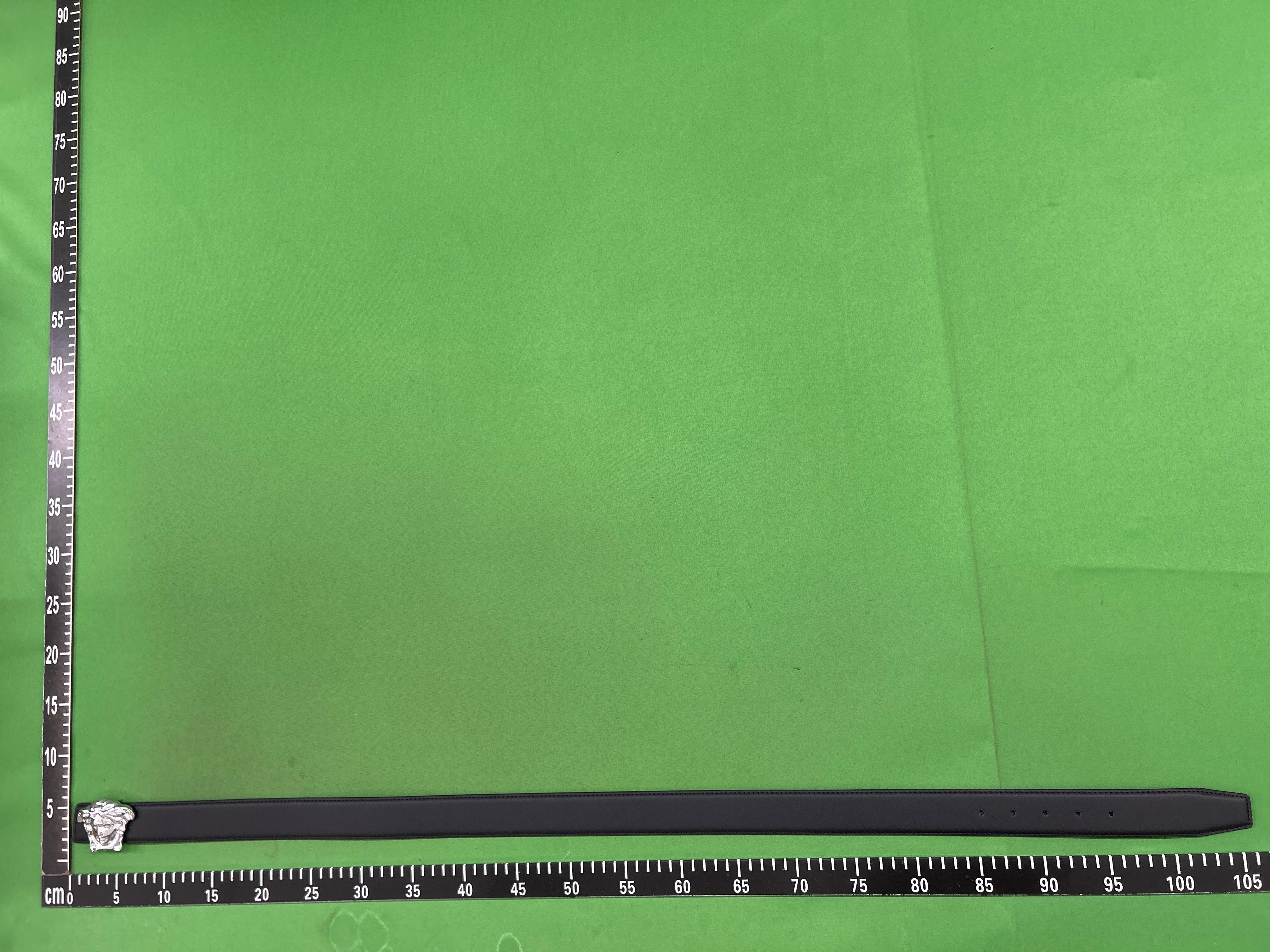 Foto QC 2 de Versace Medusa Head Belt Blue