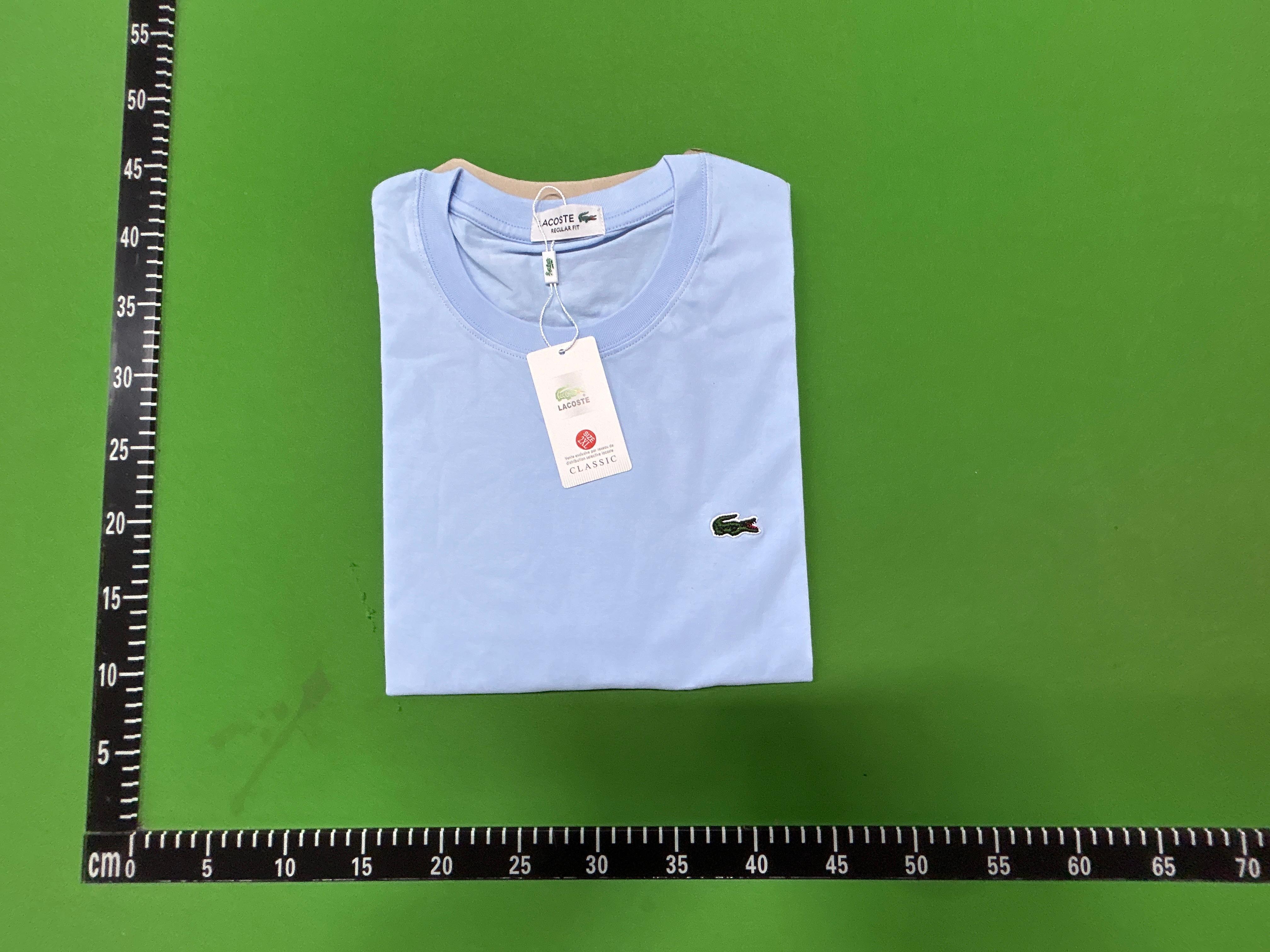 Foto QC 8 de Lacoste T-shirt Crocodile Logo Grey