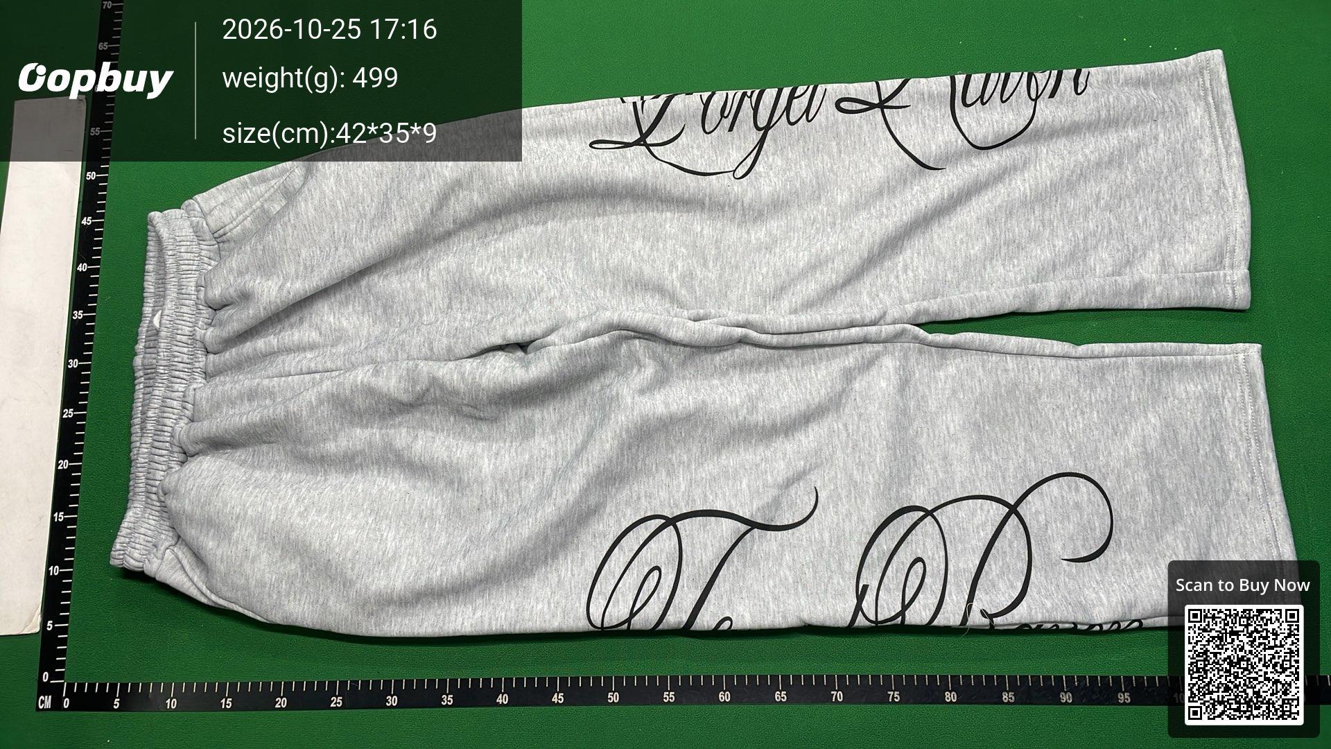 Foto QC 2 de Forget Raven Sweatpants Wide Leg Grey