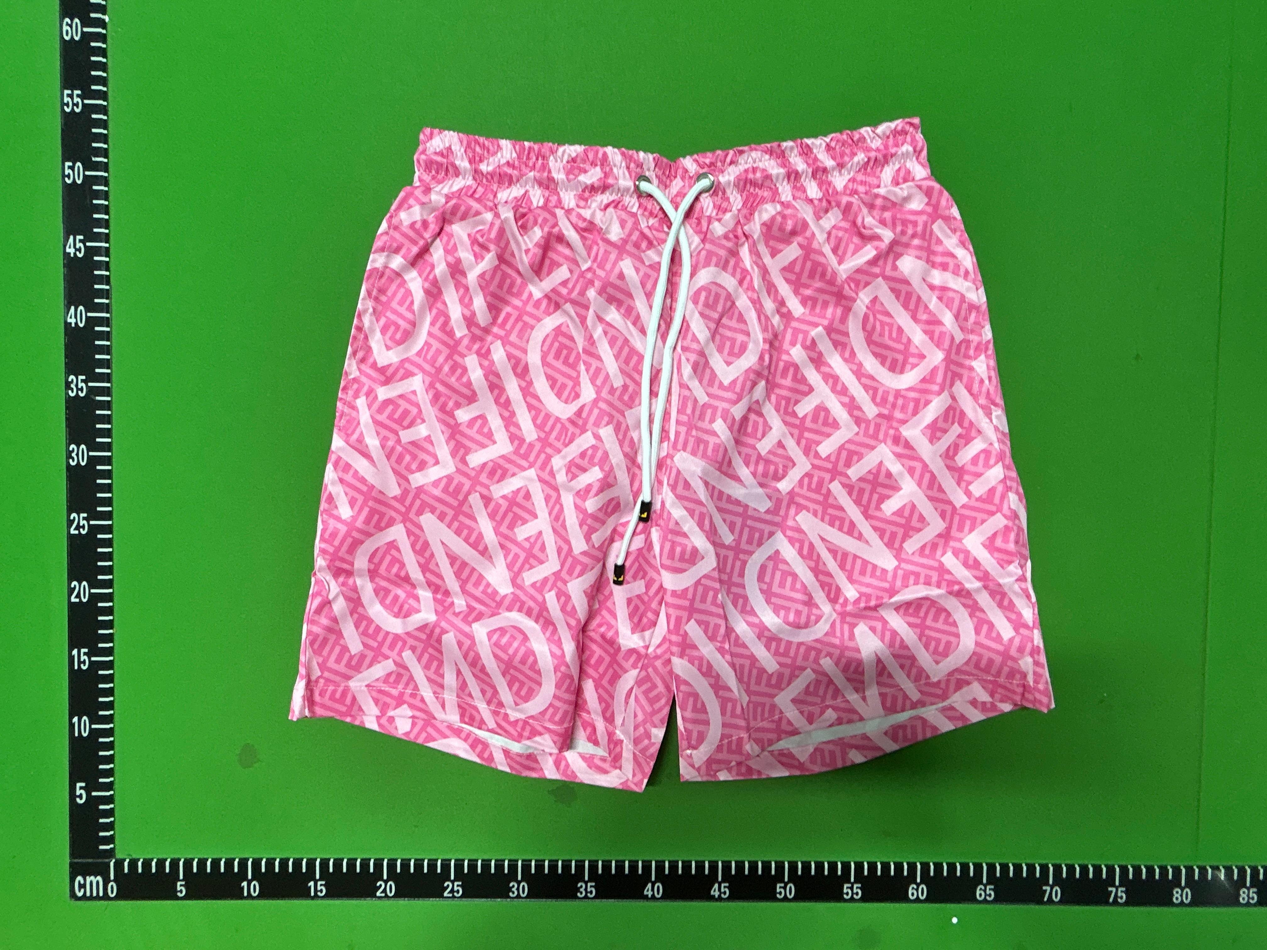 Foto QC 3 de BOSS FD Shorts Geometric Print White Black