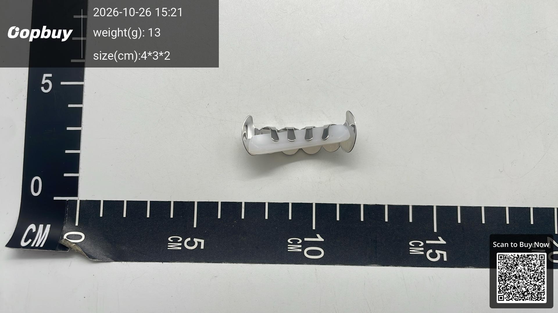 Foto QC 2 de Unbranded Grillz Metal Silver