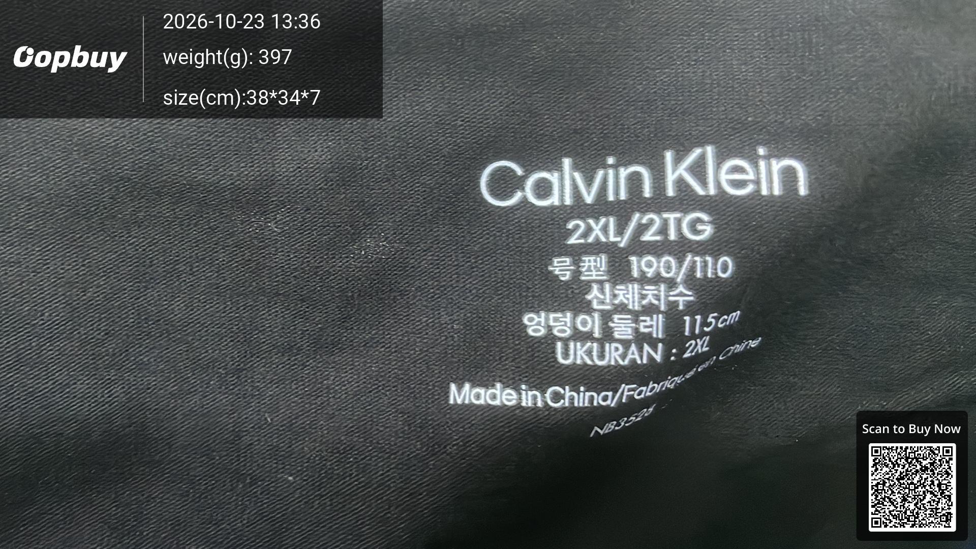 Foto QC 1 de Calvin Klein Underwear Trunk Red White Blue