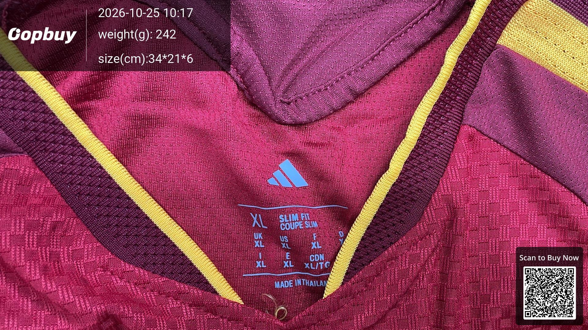 Foto QC 5 de adidas SL Benfica 2026/27 Home Jersey Red