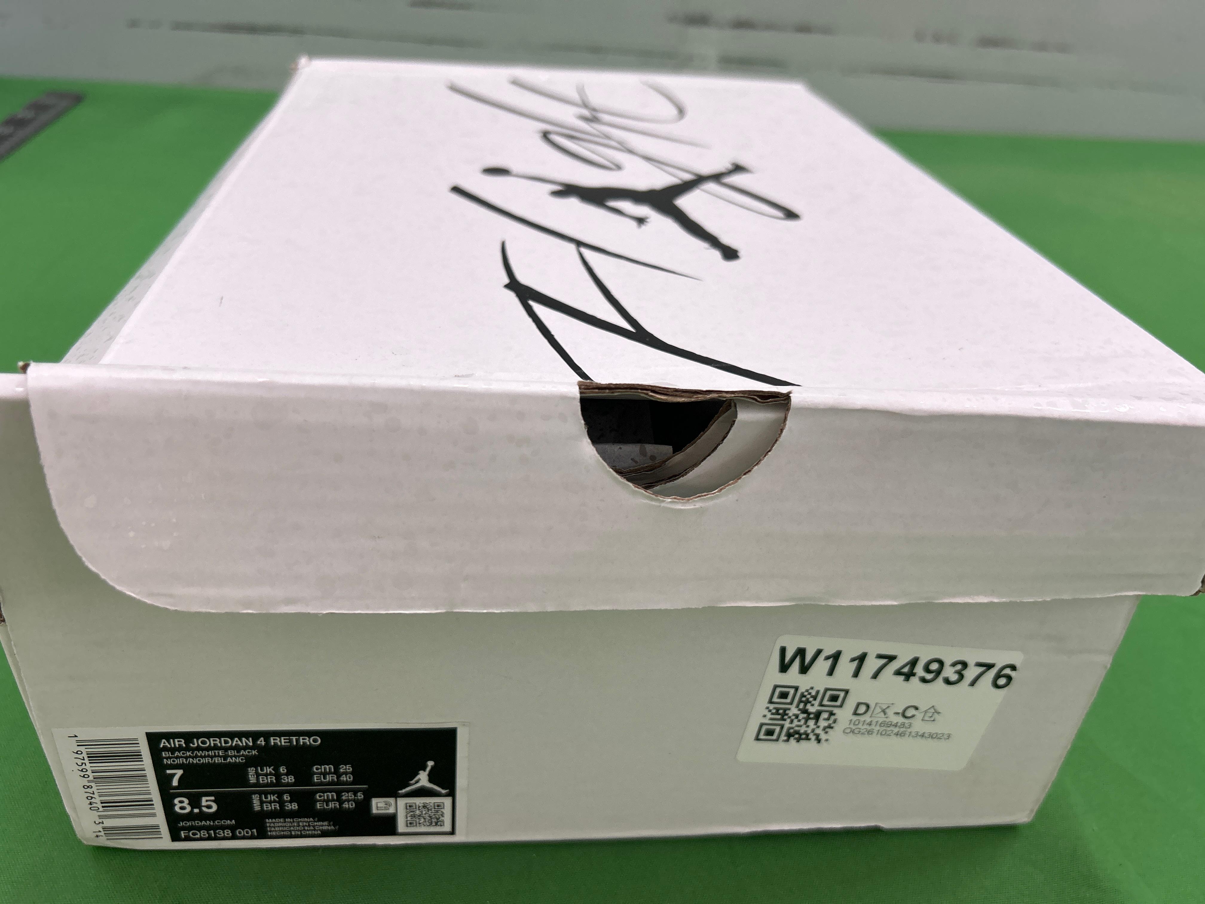 Foto QC 1 de Jordan 4 Retro Fire Red DC7770-160