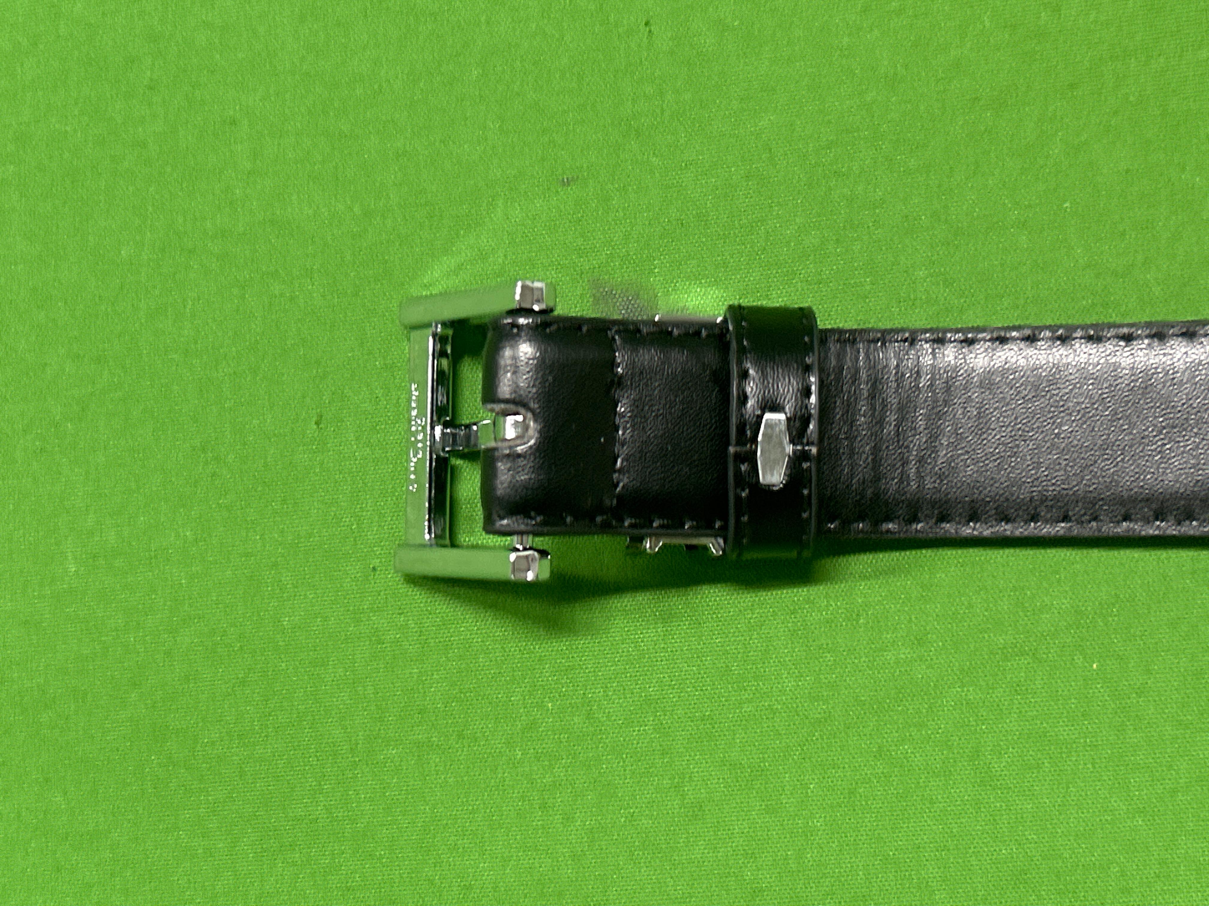 Foto QC 8 de Saint Laurent YSL Monogram Belt Brown