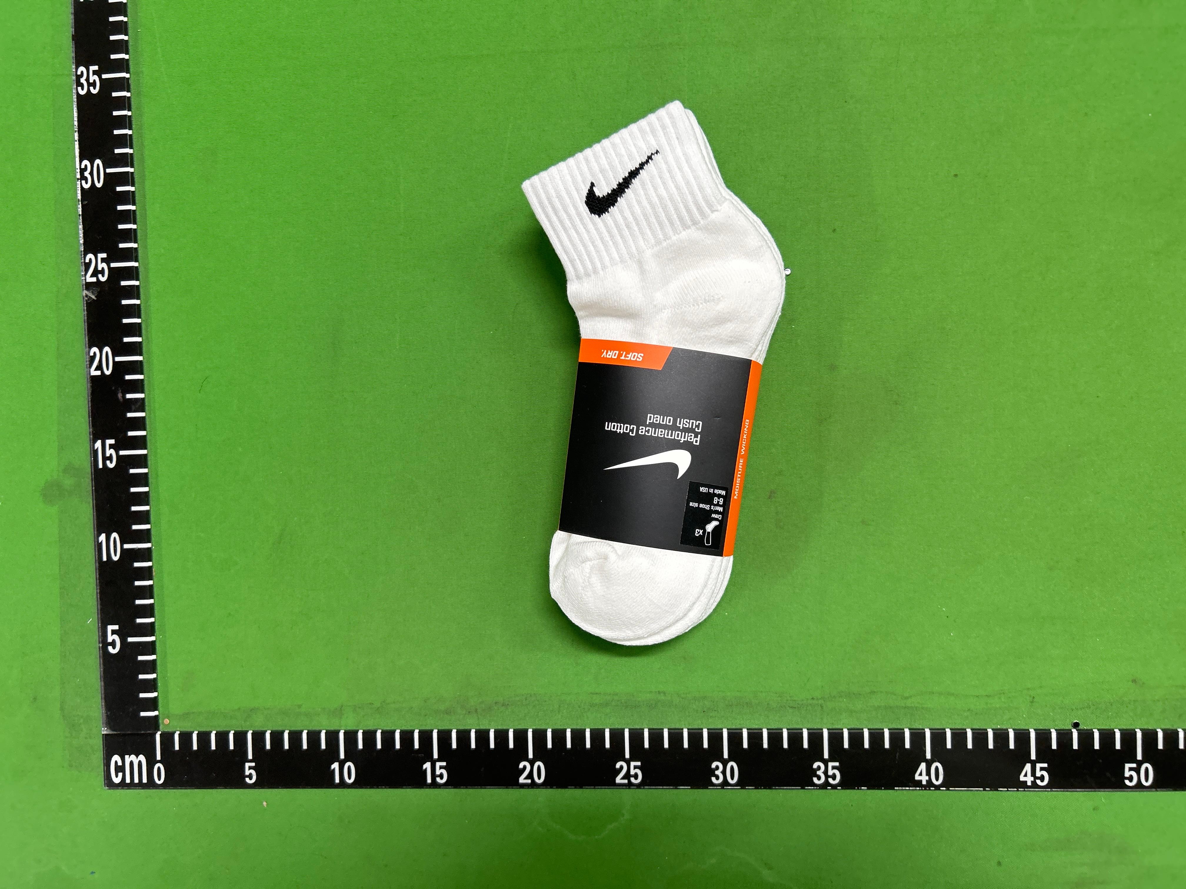 Foto QC 6 de Nike Everyday Ankle Socks Dri-FIT White