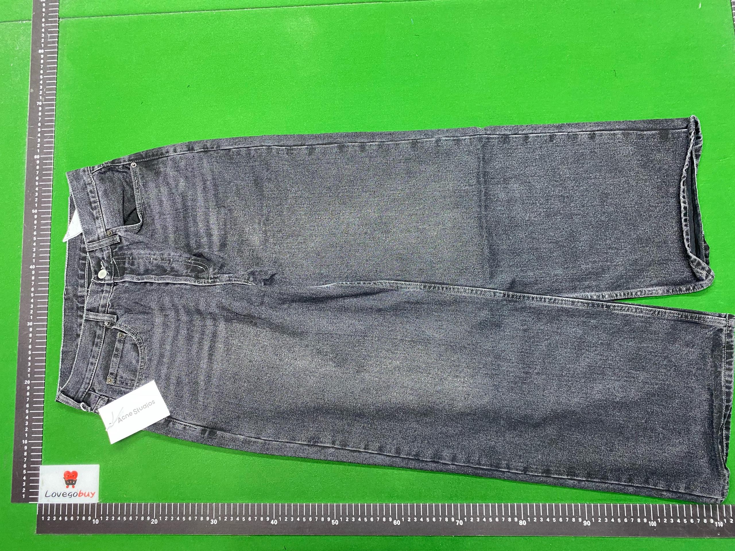 Foto QC 1 de Acne Studios Jeans Wide-Leg Blue