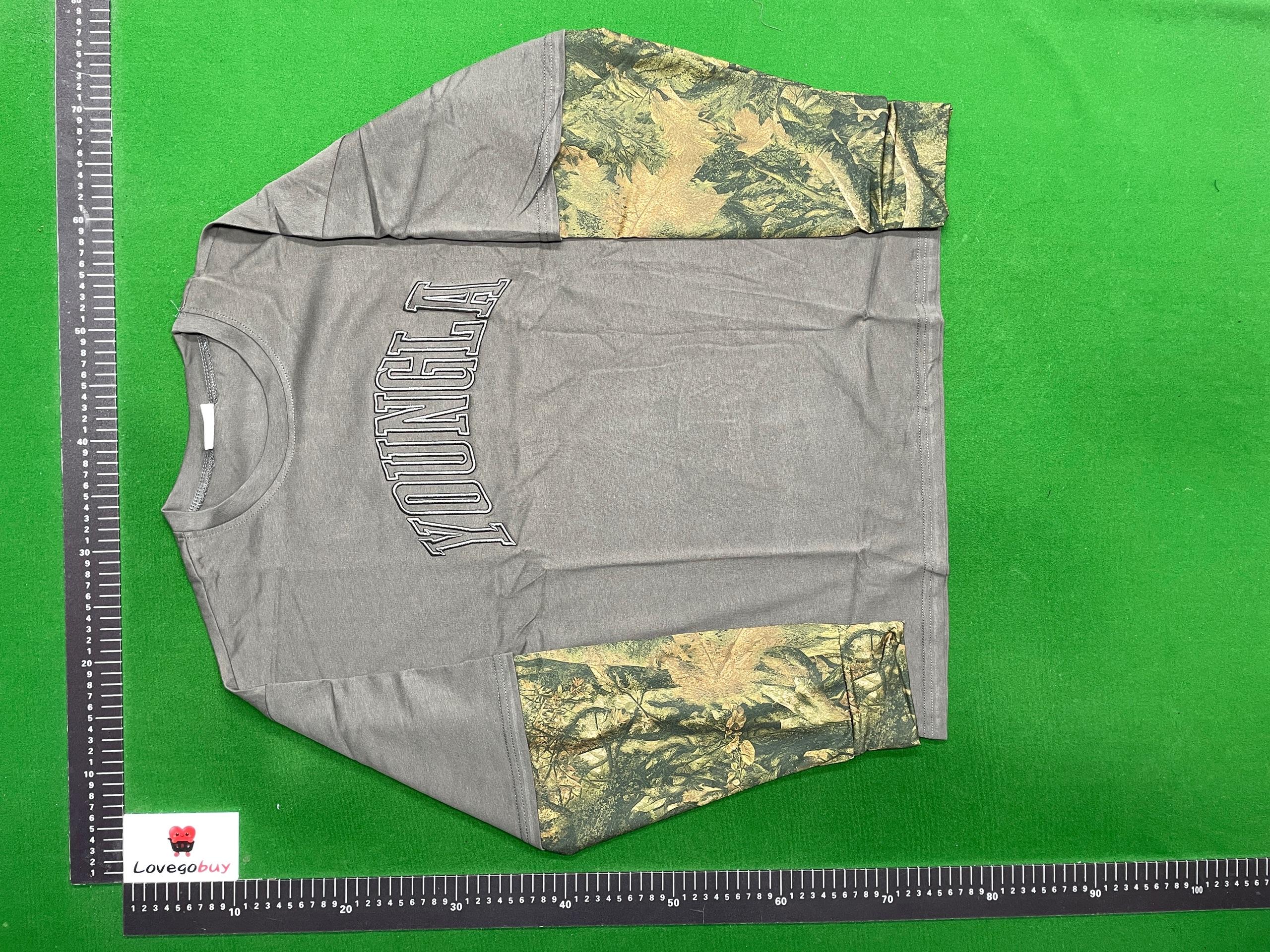 Foto QC 2 de YoungLA T-shirt Layered Graphic Black