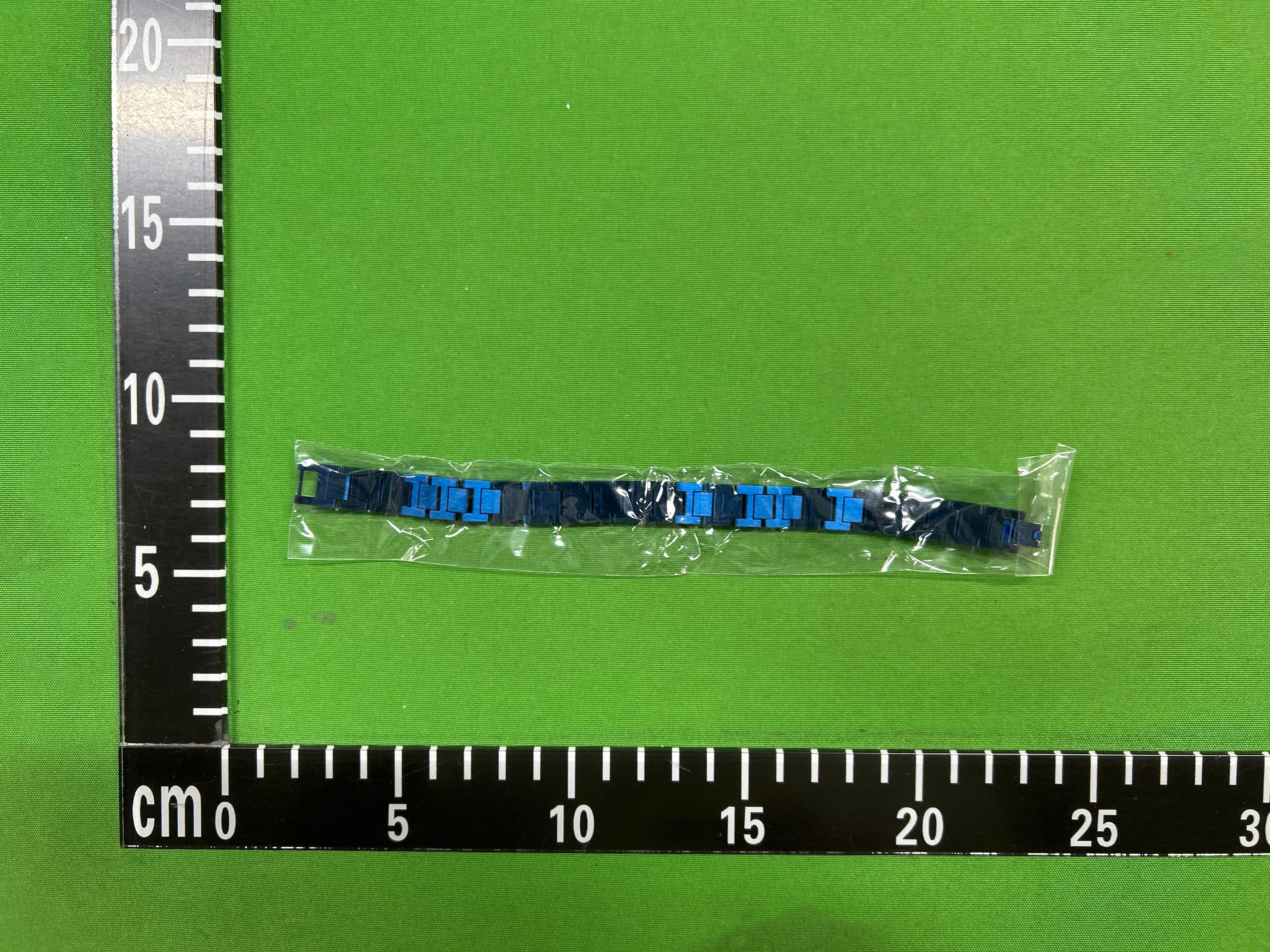 Foto QC 2 de Lacoste Metropole Bracelet Stainless Steel Black Gold