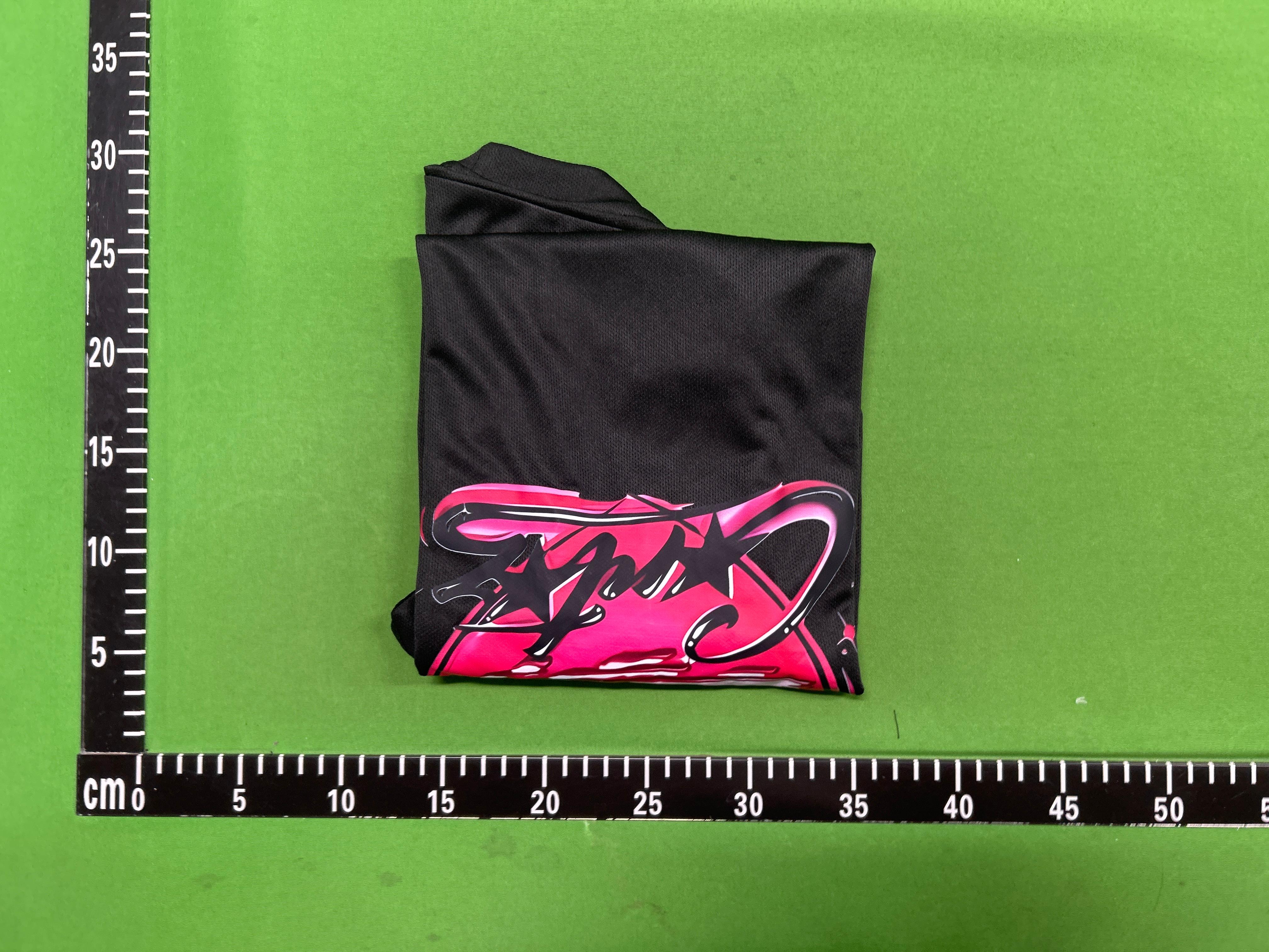 Foto QC 1 de Other T-shirt Angels Gang Letter Logo Print Black