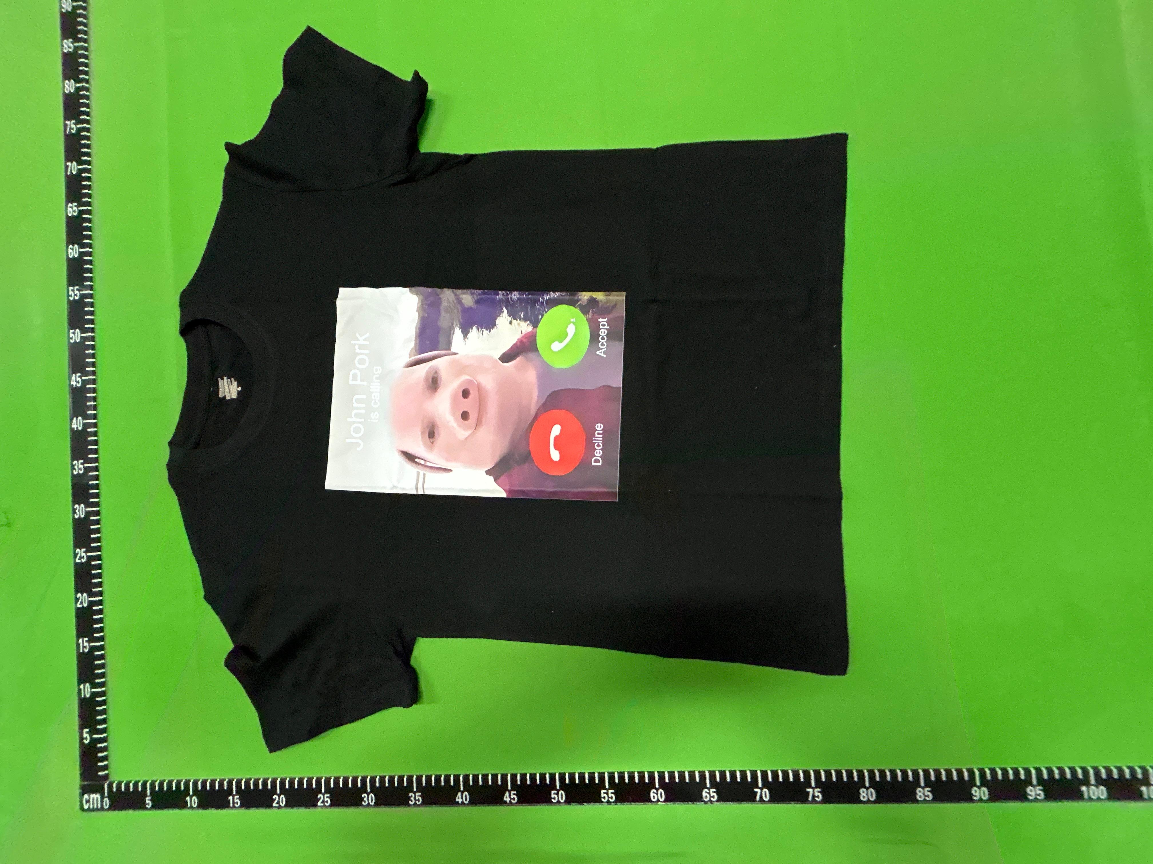 Foto QC 4 de Other John Pork T-shirt Calling Graphic Pink